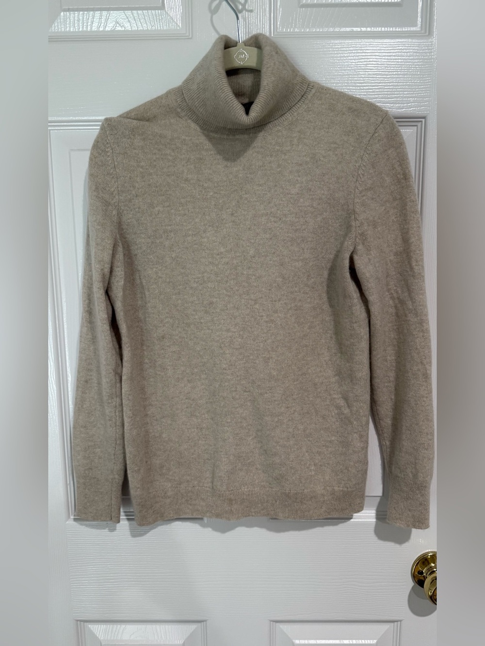 Talbots Beige Turtleneck Sweater